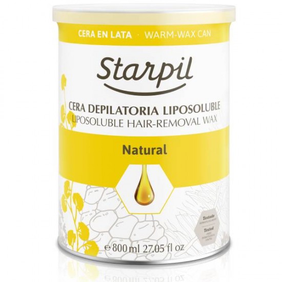 Wax in Can 800ml Starpil Natural DEPILATION